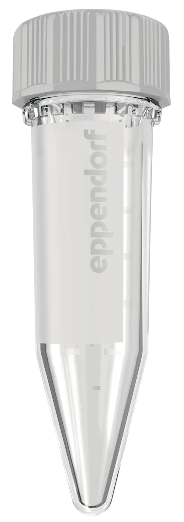 艾本德Eppendorf Tubes? 5.0 mL 帶螺旋蓋 啟動套裝, 400 個離心管（2 盒， 每盒 2 包ｘ100 個），2 個離心管架（可放置 12 個離心管），白色；8 個通用轉子適配器